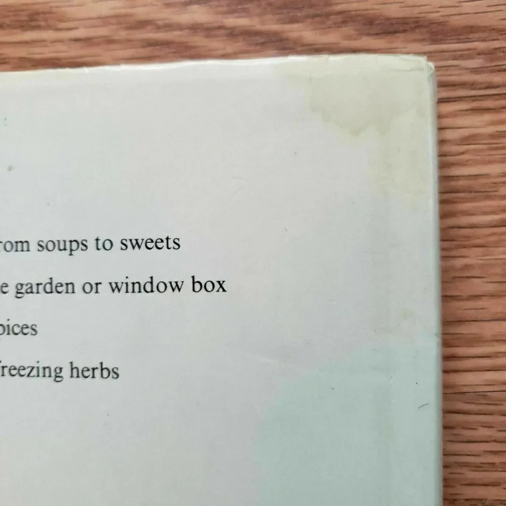 Vintage Cooking with Herbs and Spices Hardback Cook Book